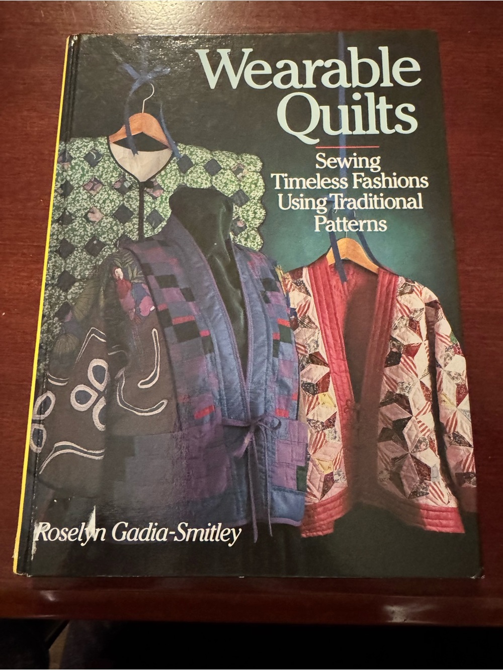 Wearable Quilts Sewing Book — Teal, Purple, Pink Covers
